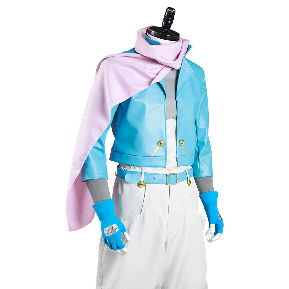 NewCosplay JoJo‘s Bizarre Adventure Part 2: Battle Tendency Caesar Anthonio Zeppeli Coat Pants Outfits Cosplay Costume 10 NewCosplay JoJo‘s Bizarre Adventure Part 2: Battle Tendency Caesar Anthonio Zeppeli Coat Pants Outfits Cosplay Costume