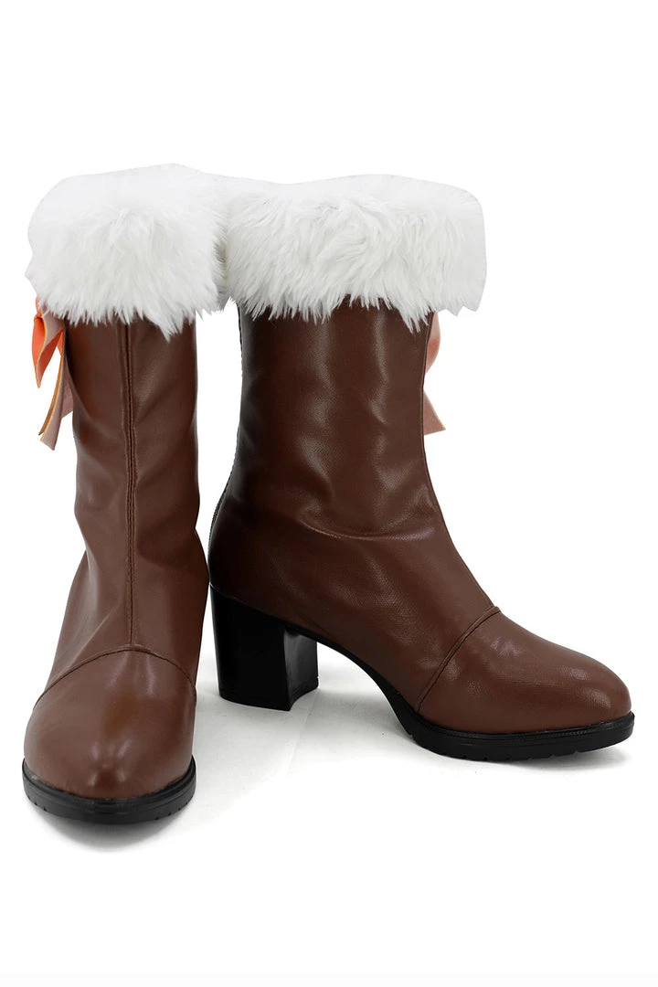 NewCosplay Love Live! School Idol Project Season 2 Snow-Halation Nico Yazawa Boots Cosplay Shoes 5 NewCosplay Love Live! School Idol Project Season 2 Snow-Halation Nico Yazawa Boots Cosplay Shoes