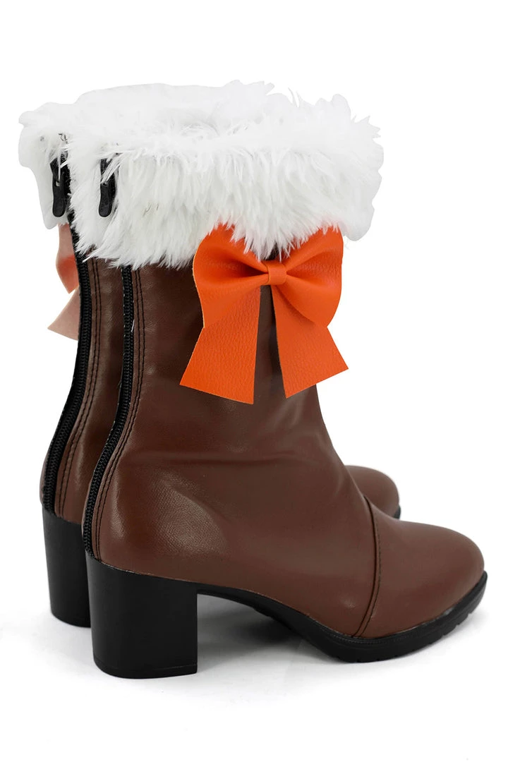 NewCosplay Love Live! School Idol Project Season 2 Snow-Halation Nico Yazawa Boots Cosplay Shoes 6 NewCosplay Love Live! School Idol Project Season 2 Snow-Halation Nico Yazawa Boots Cosplay Shoes