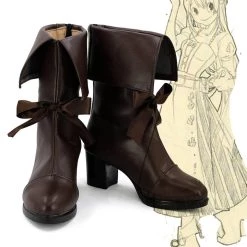 NewCosplay Boku No Hero Academia My Hero Academia Tsuyu Boots Cosplay Shoes New Arrivals