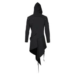 NewCosplay Plague Doctor Men Steampunk Gothic Hooded Jacket Coats Halloween Carnival Suit Cosplay Costume