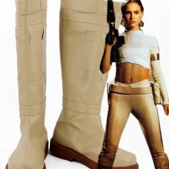 NewCosplay Star Wars Padmé Amidala Boots Cosplay Shoes New Arrivals