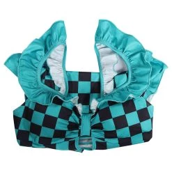 NewCosplay New Arrivals Anime Demon Slayer Kamado Tanjirou Swimwear Outfits Halloween Carnival Suit Cosplay Costume