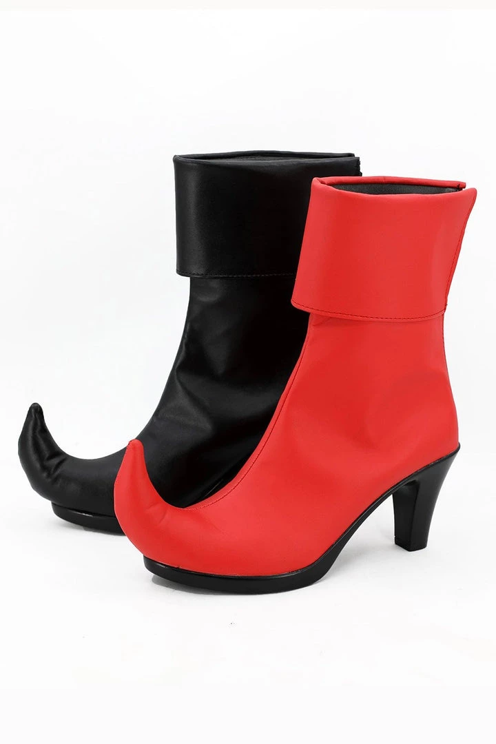 NewCosplay DC Comics Suicide Squad Harley Quinn Boots Cosplay Shoes New Arrivals 4 NewCosplay DC Comics Suicide Squad Harley Quinn Boots Cosplay Shoes New Arrivals