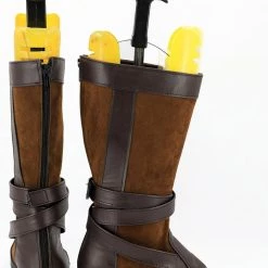 NewCosplay Star WarsVII The Force Awakens General Leia Organa Boots Cosplay Shoes