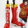 NewCosplay New Arrivals Persona 5 P5 Goro Akechi Crow Cosplay Shoes Boots