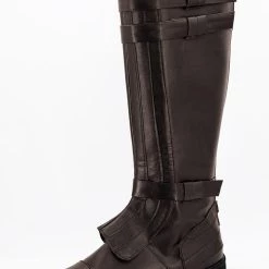 NewCosplay Star Wars Anakin Skywalker Brown Boots Cosplay Shoes