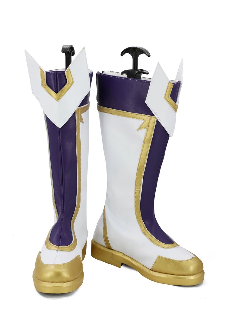 New Cosplaysky New Arrivals League Of Legends Ezreal Star Guardian Cosplay Shoes Boots 5 New Cosplaysky New Arrivals League Of Legends Ezreal Star Guardian Cosplay Shoes Boots