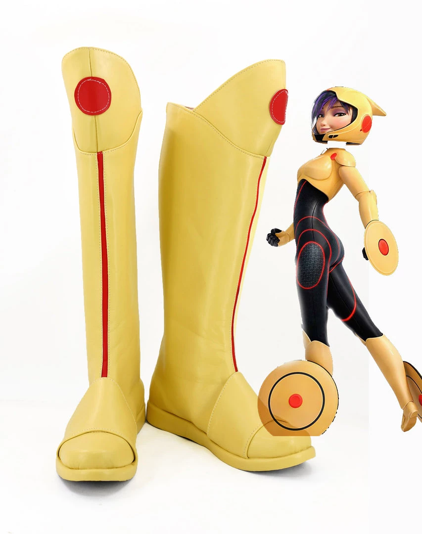NewCosplay New Arrivals Big Hero 6 Go Go Tomago Boots Cosplay Shoes 3 NewCosplay New Arrivals Big Hero 6 Go Go Tomago Boots Cosplay Shoes