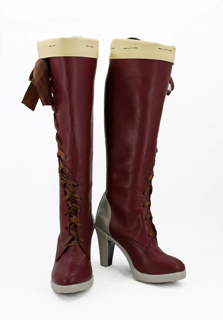 New Cosplaysky Violet Evergarden Violet Cosplay Shoes Boots Custom Made Red 2 New Arrivals 5 New Cosplaysky Violet Evergarden Violet Cosplay Shoes Boots Custom Made Red 2 New Arrivals