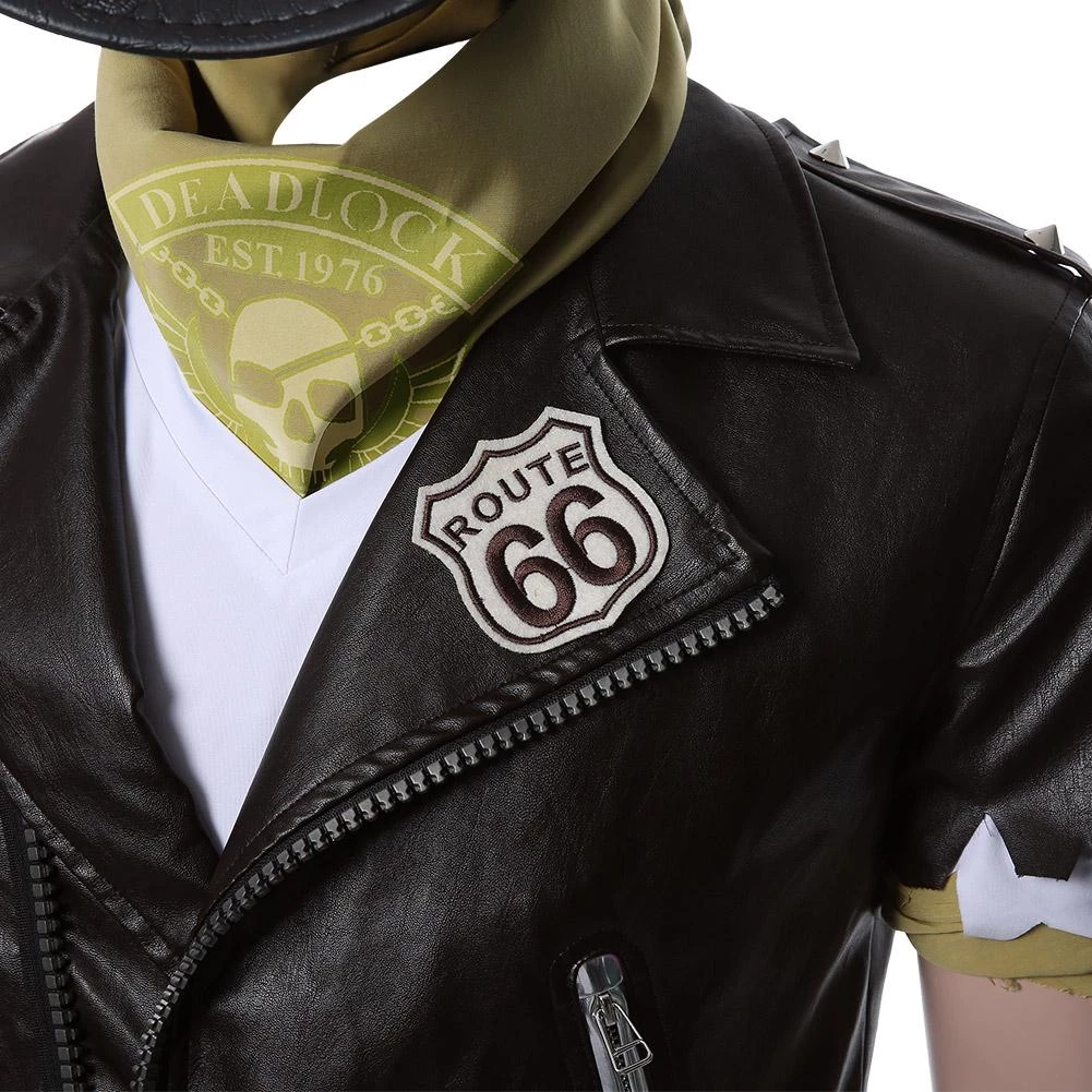 NewCosplay Overwatch Jesse Mccree Mens Costume Halloween 2021 Cosplay Costume New Arrivals 9 NewCosplay Overwatch Jesse Mccree Mens Costume Halloween 2021 Cosplay Costume New Arrivals