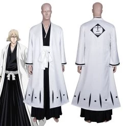 NewCosplay Bleach Urahara Kisuke Coat Pants Outfits Halloween Carnival Suit Cosplay Costume