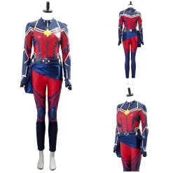 NewCosplay New Arrivals Avengers Endgame Captain Marvel Carol Danvers Cosplay Costume