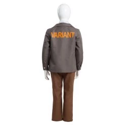 NewCosplay Loki Time Variance Authority TVA Kids Children Outfit Halloween Carnival Cosplay Costume New Arrivals