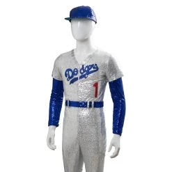 NewCosplay Rocketman Elton John Dodgers Baseball Uniform Cosplay Costume New Arrivals 20 NewCosplay Rocketman Elton John Dodgers Baseball Uniform Cosplay Costume New Arrivals