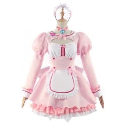 NewCosplay Nekopara Chocola/Vanilla Maid Dress Outfit Halloween Carnival Suit Cosplay Costume New Arrivals