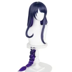 NewCosplay Genshin Impact - Baal Heat Resistant Synthetic Hair Carnival Halloween Party Props Cosplay Wig New Arrivals