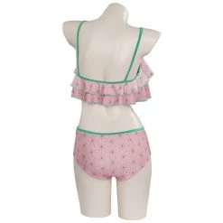 NewCosplay Demon Slayer Kamado Nezuko Swimwear Outfits Halloween Carnival Suit Cosplay Costume New Arrivals