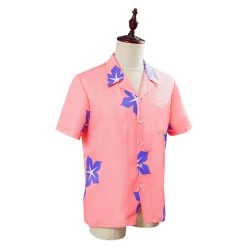 NewCosplay Anime Great Pretender Laurent Thierry Men Short Sleeve Shirt Halloween Carnival Costume Cosplay Costume New Arrivals