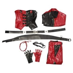 NewCosplay The Suicide Squad 2021 Harley Quinn Vest Pants Outfits Halloween Carnival Suit Cosplay Costume
