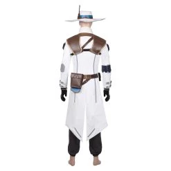 NewCosplay Game Valorant Cypher Halloween Coat Trousers Outfit Cosplay Costume