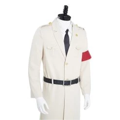 NewCosplay Attack On Titan Final Season Reiner Braun Malay Officers Uniform Cosplay Costume
