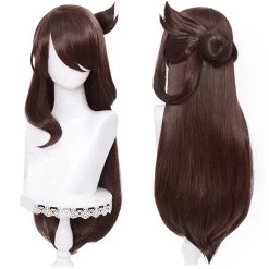 NewCosplay Genshin Impact - Beidou Heat Resistant Synthetic Hair Carnival Halloween Party Props Cosplay Wig