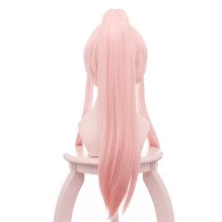 New Cosplaysky DARLING In The FRANXX Zero Two Ponytail Cosplay Wig Pink New Arrivals
