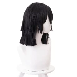 New Cosplaysky New Arrivals Demon Slayer Iguro Obanai Cosplay Wig