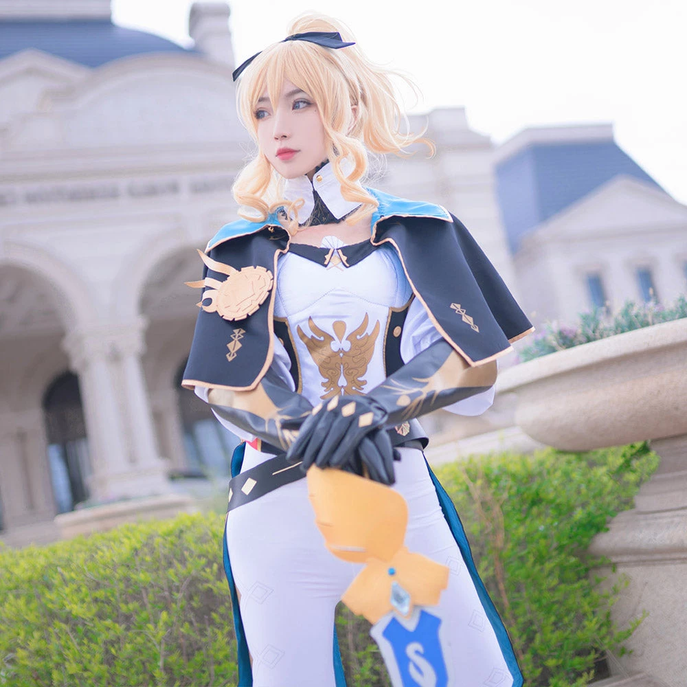 NewCosplay Game Genshin Impact Jean Gunnhildr Outfits Halloween Carnival Suit Cosplay Costume 14 NewCosplay Game Genshin Impact Jean Gunnhildr Outfits Halloween Carnival Suit Cosplay Costume