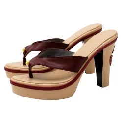 NewCosplay New Arrivals Genshin Impact Baal Boots Halloween Costumes Accessory Custom Made Cosplay Shoes