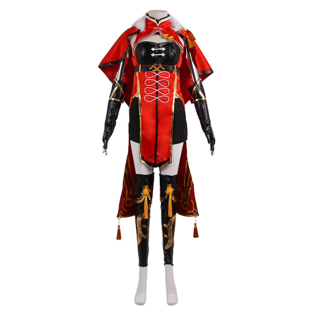 NewCosplay Genshin Impact Beidou Outfits Halloween Carnival Suit Cosplay Costume 3 NewCosplay Genshin Impact Beidou Outfits Halloween Carnival Suit Cosplay Costume