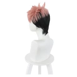 NewCosplay Jujutsu Kaisen Yuuji Itadori Heat Resistant Synthetic Hair Carnival Halloween Party Props Cosplay Wig New Arrivals