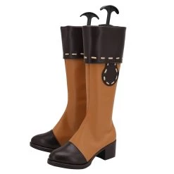 NewCosplay Genshin Impact Klee Boots Halloween Costumes Accessory Cosplay Shoes