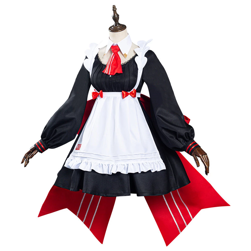 NewCosplay Anime Genshin Impact X KFC Noelle Maid Dress Suit Cosplay Costume 5 NewCosplay Anime Genshin Impact X KFC Noelle Maid Dress Suit Cosplay Costume