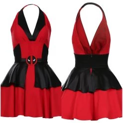 NewCosplay New Arrivals Deadpool Cosplay Dress Cosplay Costume Dress Outfits Halloween Carnival Suit