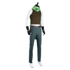 NewCosplay JoJo‘s Bizarre Adventure Part 2: Battle Tendency Joseph Joestar Cosplay Costume Pants Vest Outfits Halloween Carnival Suit