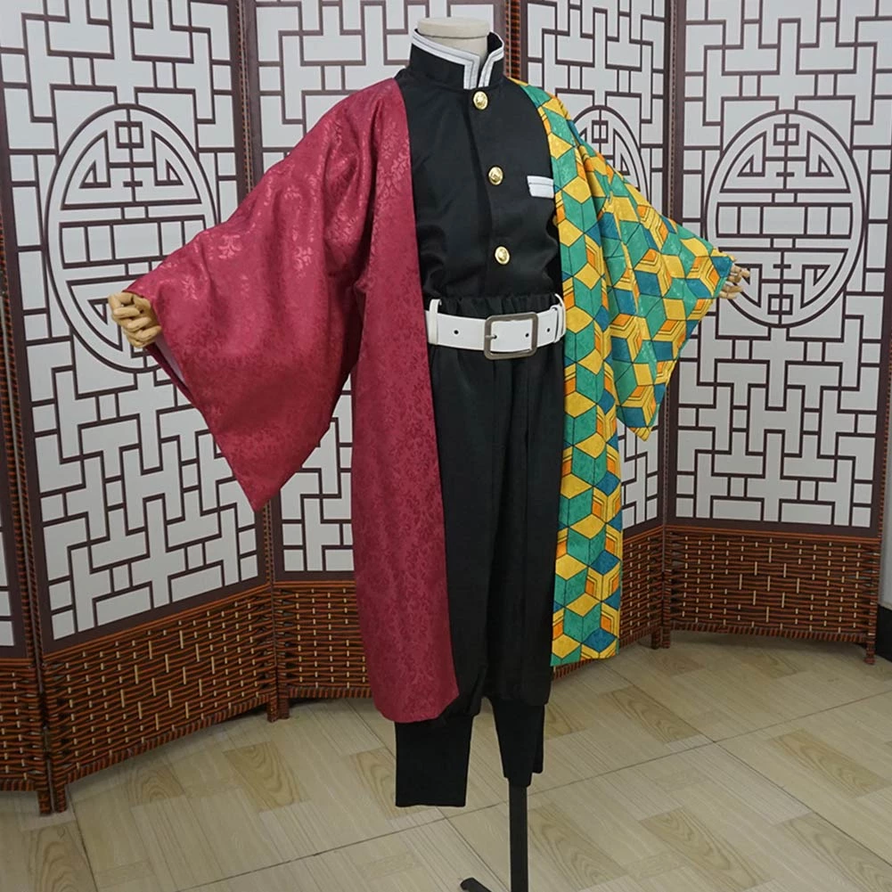 NewCosplay New Arrivals Demon Slayer Tomioka Giyuu Kids Children Uniform Outfit Cosplay Costume Suit Halloween Carnival Suit 4 NewCosplay New Arrivals Demon Slayer Tomioka Giyuu Kids Children Uniform Outfit Cosplay Costume Suit Halloween Carnival Suit