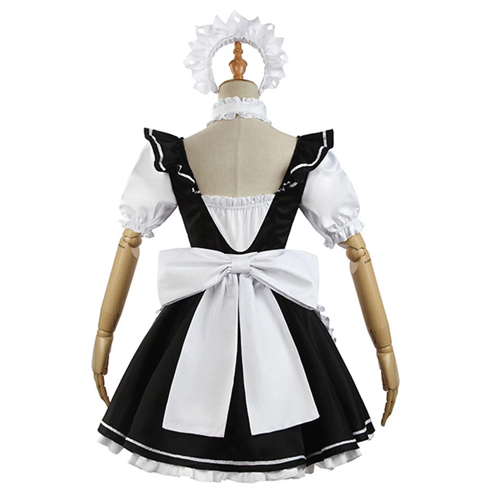 NewCosplay Anime Date A Bullet Tokisaki Kurumi Maid Dress Halloween Carnival Suit Cosplay Costume New Arrivals 5 NewCosplay Anime Date A Bullet Tokisaki Kurumi Maid Dress Halloween Carnival Suit Cosplay Costume New Arrivals