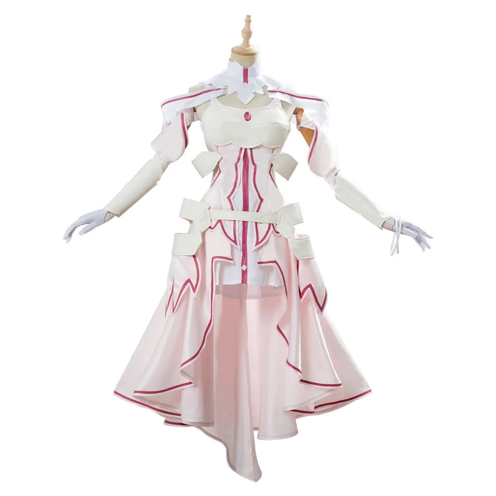 NewCosplay New Arrivals Sword Art Online SAO Alicization War Of Underworld Yuuki Asuna Cosplay Costume 4 NewCosplay New Arrivals Sword Art Online SAO Alicization War Of Underworld Yuuki Asuna Cosplay Costume