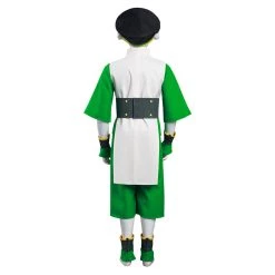 NewCosplay New Arrivals Avatar: The Last Airbender Toph Bengfang Vest Pants Cosplay Costume For Kids Children 15 NewCosplay New Arrivals Avatar: The Last Airbender Toph Bengfang Vest Pants Cosplay Costume For Kids Children