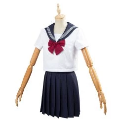 NewCosplay Summer Navy Sailor Suit Cosplay Top Skirt Outfit JK High School Uniform Class Uniform Students Clothing