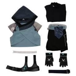 NewCosplay New Arrivals Game Valorant Jett Halloween Jumpsuit Outfit Cosplay Costume
