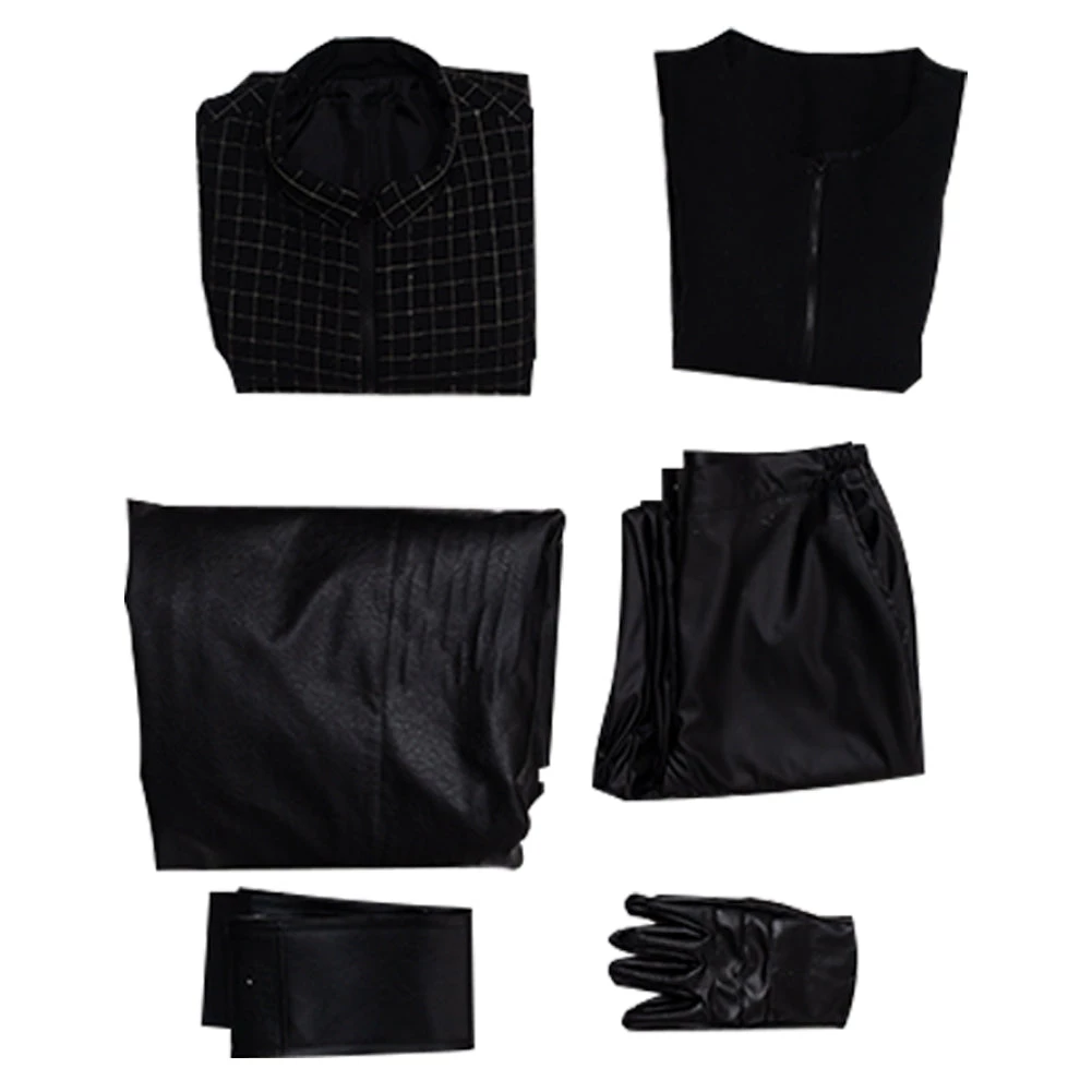 NewCosplay Star Wars: The Rise Of Skywalker Kylo Ren Jumpsuit Halloween Carnival Suit Cosplay Costume 15 NewCosplay Star Wars: The Rise Of Skywalker Kylo Ren Jumpsuit Halloween Carnival Suit Cosplay Costume