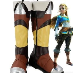 New Cosplaysky The Legend Of Zelda: Breath Of The Wild Pricess Zelda Cosplay Shoes Boots New Arrivals