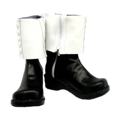 NewCosplay Soul Eater Crona Cosplay Boots Shoes Black And White New Arrivals