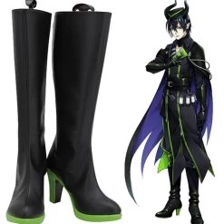 New Cosplaysky Twisted Wonderland Malleus Draconia Boots Halloween Party Shoes Cosplay Shoes