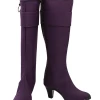NewCosplay Danganronpa Ky?ko Kirigiri Cosplay Boots Shoes Custom Made