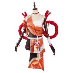NewCosplay Genshin Impact Yoimiya Halloween Carnival Suit Outfits Cosplay Costume