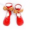 NewCosplay Macross Series Red Cosplay Shoes Custom Made